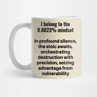 The Minority Billionaire Mindset Mug